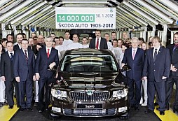 Škoda slaví, vyrobila 14 milionů automobilů