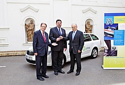 Elektrická ŠKODA Octavia Green E Line pro budoucí dopravní experty