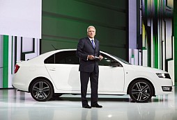 ŠKODA na koncernovém večeru v Paříži: Bienvenue ŠKODA Rapid