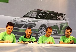 Na Rally San Remo startuje kompletní tým ŠKODA Motorsport