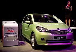 Vítězové českých „ekologických Oskarů“ budou jezdit vozy ŠKODA Citigo CNG Green tec