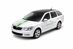 Elektromobil ŠKODA Octavia Green E Line bude testovat nová rodina