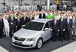 Nová ŠKODA Octavia – sériová výroba zahájena