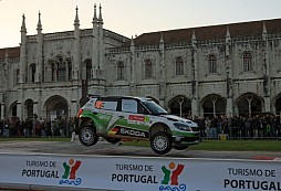 Rally Portugalsko: ŠKODA na prvních dvou pozicích