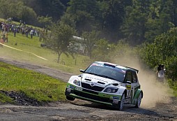 Galapředstavení Kopeckého na Barum Rally