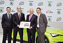 ŠKODA bude oficiálním partnerem Tour de France až do roku 2018