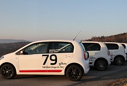 Čtyři vozy ŠKODA Citigo G-TEC startují na „Rallye Monte-Carlo des Energies Nouvelles“