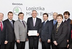 Logistický systém společnosti ŠKODA AUTO je ‚Logistickým projektem roku’ 